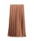 【日本製】スエード調プリーツスカート