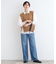 【洗える】アシンメトリーニットベスト