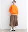 【カシミヤ混】ボリュームスリーブ ボトルネックニット