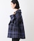 【日本製】ビッグチェック柄ショートコート