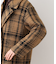 【日本製】ビッグチェック柄ショートコート