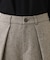【日本製】ツイードワイドタックパンツ
