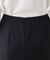 【日本製／インポート素材】ウールストレッチ ストレートスカート