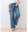 【新登場！褒められデニム】ワイドストレート デニムパンツ