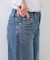 【通年活躍！褒められデニム】ワイドストレート デニムパンツ