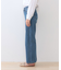 【春の新色登場！褒められデニム】ワイドストレート デニムパンツ