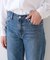 【春の新色登場！褒められデニム】ワイドストレート デニムパンツ
