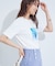 【接触冷感／UVケア／選べるデザイン】フォト＆ロゴ プリントTシャツ