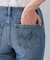 【新色登場！褒められデニム】スリムストレート デニムパンツ