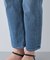 【春の新色登場！褒められデニム】スリムストレート デニムパンツ