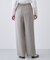 【日本製／トリアセテート】ストレートラインパンツ