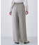 【日本製／トリアセテート】ストレートラインパンツ