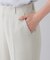 【日本製／SETUP可能】トリアセテート混ワイドパンツ