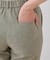 【日本製】リネンライクテーパードパンツ