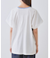 【洗える／汗ジミ防止】バイカラー＆アシメヘム Tシャツ