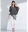 【洗える／体型カバー】シャーリングシアートップス