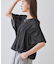【洗える／体型カバー】シャーリングシアートップス