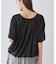 【洗える／体型カバー】シャーリングシアートップス