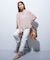 【洗える／体型カバー】シャーリングシアートップス