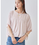 【洗える／体型カバー】シャーリングシアートップス