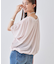 【洗える／体型カバー】シャーリングシアートップス