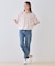 【洗える／体型カバー】シャーリングシアートップス