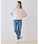 【洗える／体型カバー】シャーリングシアートップス