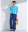 【洗える／体型カバー】シャーリングシアートップス