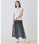 【2点セット／着回し◎】ノースリーブ＆ティアードスカート カセット服