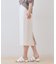 【シワになりにくい】コットンライクストレートスカート
