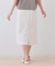 【シワになりにくい】コットンライクストレートスカート