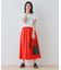 【洗える】きれいめVネックニット
