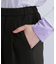 【褒められパンツ】タックテーパードパンツ