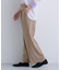 【褒められパンツ】ワンタックワイドパンツ
