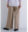 【褒められパンツ】ワンタックワイドパンツ