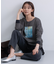 【接触冷感／UVケア】プリントフォトロングTシャツ