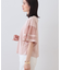 チュールスリーブカットソー