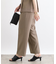 【洗える／SETUP可能／ストレッチ素材】ストレートパンツ