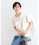 【洗える】デザインフォルムトップス