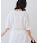 【SETUP可能／涼しい】タックスリーブブラウス
