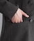 【洗える／セットアップ可能】凹凸ストレッチ素材ダブルジャケット
