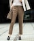 【褒められパンツ/ウール混】スティックパンツ