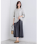 【キッドモヘア素材】ラウンドヘムニット