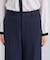 【日本製／通勤スーツ】プレシャスドビー ワイドパンツ