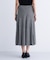 【洗える／SETUP可能】ジャカードニット プリーツスカート