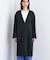 【軽量／ウール混】ライトフォルム ロングコート