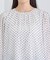 【袖コンシャス】シアードットブラウス