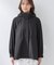 【撥水／フード取外し可】凹凸素材ブルゾン