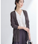 【UVケア】着流しミドル丈カーディガンジャージ