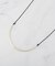 【長さ調整自由】メタルカーブバーネックレス